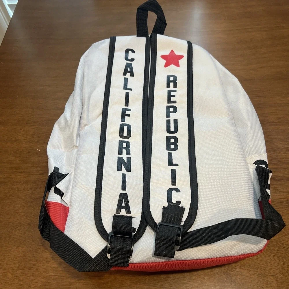 California Republic State Flag Backpack 15